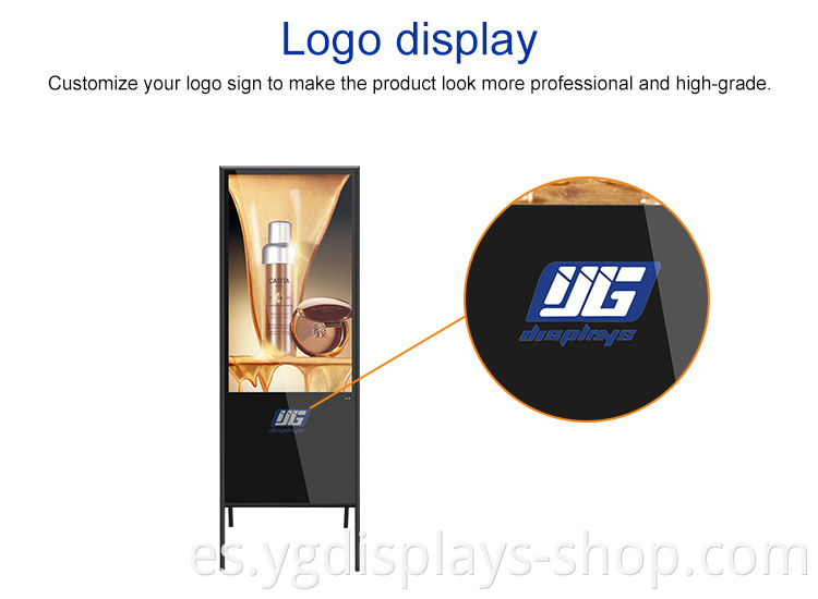 32 inch A-frame LCD Signage 
